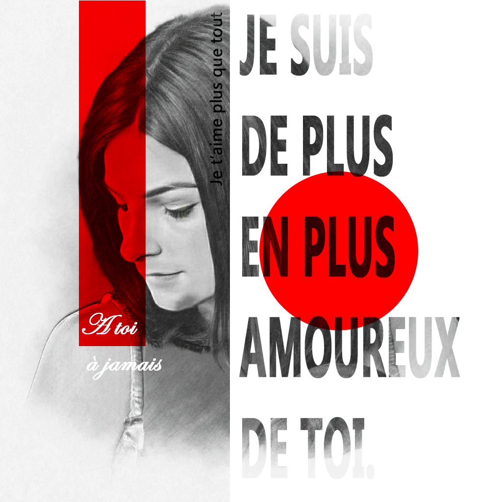 Photomontage d'amour